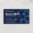 Search for software engineer business cards Computer
