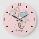 Search for girl nursery clocks Whimsical