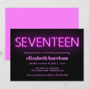 Search for 17 years old birthday invitations Trendy