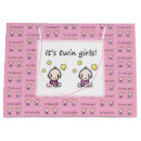 Search for twins gift bags Pink