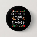 Search for hate christmas buttons Most