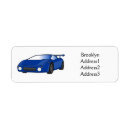 Search for sports car return address labels Vehicle
