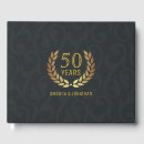 Search for 50th anniversary guest books Modern