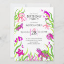 Search for nautical girl 1st birthday invitations Ocean