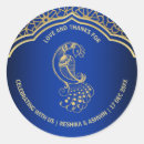 Search for blue peacock stickers Indian