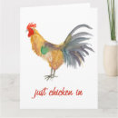 Search for chicken cards Watercolor