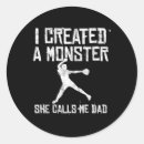 Search for softball dad stickers Grandpa