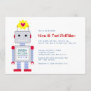 Search for robot baby invitations Modern