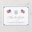 Search for 4th july save the dates Red white blue