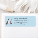 Search for blue bird return address labels Birdwatcher