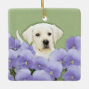 Search for yellow lab puppy ornaments Retriever