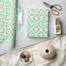 Search for turquoise and gold wrapping paper Pattern