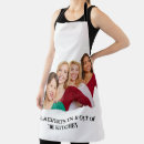 Search for comfortable aprons For her