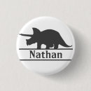 Recherche de dinosaure badges Triceratops