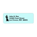 Search for saguaro return address labels Cacti