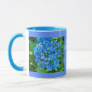 Search for blue hydrangea flower mugs Nature