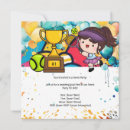Recherche de kid carrées anniversaire invitations Enfant