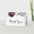 Search for purple flowers thank you cards Floral