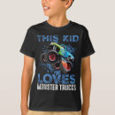 Recherche de monster enfant tshirts Camions