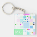 Search for modern art keychains Geometric