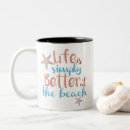 Search for lifes better at the beach mugs Starfish