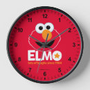 Search for elmo sesame street clocks Kids tv show