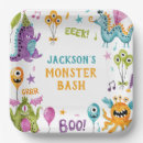 Search for kids halloween plates Little monster