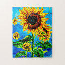 Recherche de sunflower puzzles Yellow