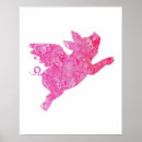 Search for when pigs fly posters Flying pig