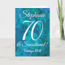 Search for turning 70 birthday cards For her