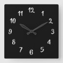 Search for black and white kitchen clocks Classic