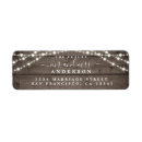 Search for fairy string lights return address labels Country