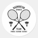 Search for badminton team stickers Sport