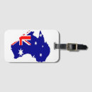 Recherche de drapeau australien bagages étiquettes L'australie