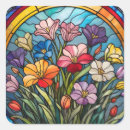 Search for stain glass stickers Floral