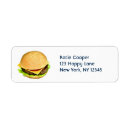 Search for burger return address labels Beef
