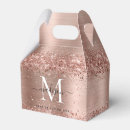 Search for rose gold favour boxes Blush pink