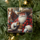 Search for cowboy hat ornaments Festive