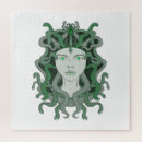 Recherche de medusa puzzles Cheveux