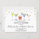 Search for couple shower wedding invitations Bride and groom