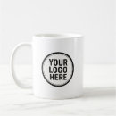 Search for your logo here mugs Black and white