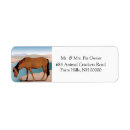 Search for wild horses return address labels Animal