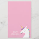 Search for unicorn stationery paper Cute