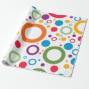 Search for circles wrapping paper Funky