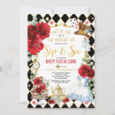 Search for sip and see party invitations Mad hatter