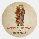 Search for santa claus stickers Old fashioned