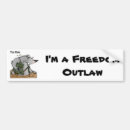 Search for outlaw bumper stickers Freedom