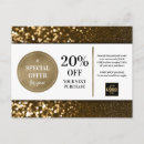 Search for couponing postcards Logo