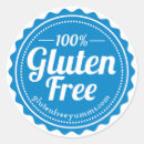 Search for gluten free stickers Round