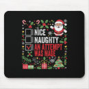 Search for attempt standard mousepads Santa claus